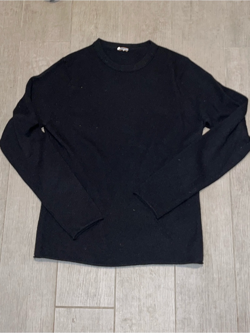Beautiful jcrew black cashmere sweater size large